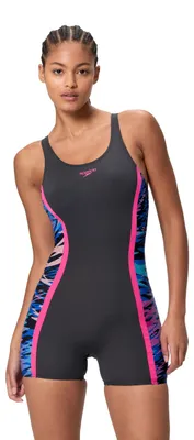 Produktbild von Speedo Hyperboom Legsuit Badeanzug Damen, Farbe:Schwarz, Größe:36
