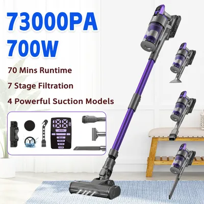 Image de Aspirateur balai sans fil - Aspirateur sans fil - Aspirateur balai - Aspirateur à main - Aspirateur sans sac