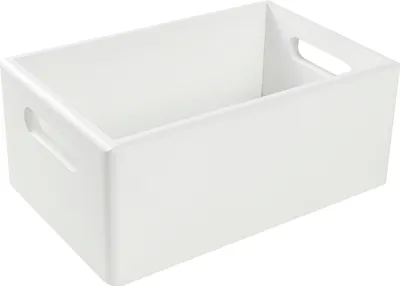 Image de Creative Deco Caisse Bois Rangement Blanc 30 x 20 x 13 cm (+/- 1cm)