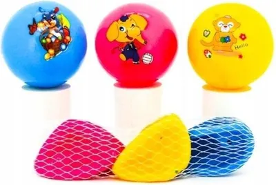Produktbild von MZ-IMPORT Ball 3 Stück im Netz SP25199-6