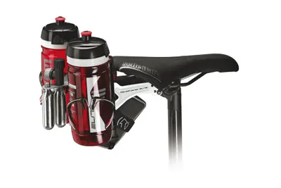 Produktbild von ELITE Trinkfalschenhalter-Kit Skekane für Trinkflaschen schwarz - Flaschenhal...