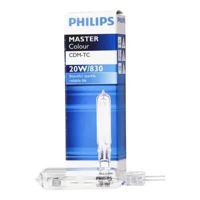 Produktbild von PHILIPS Halogen-Metalldampflampe MASTERColour 20W 2980K