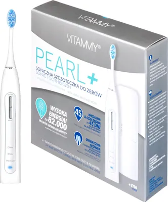 Image de VITAMMY PEARL + White Brosse à dents sonique avec fonction de nettoyage, de blanchiment et de massage