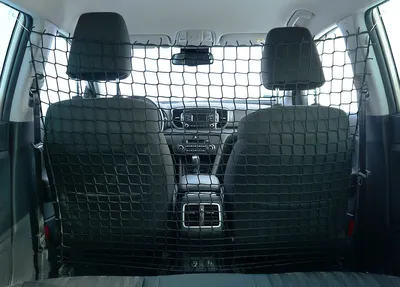 Produktbild von Universales Auto-Netz, 100x120 cm, Haustier-Barriere, Rücksitz-Trennnetz, Sicherheitsnetz, Schutznetz für Hunde [058]