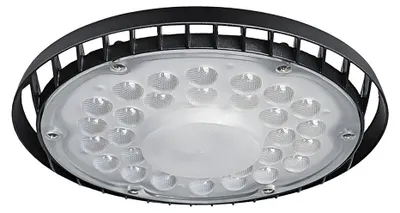 Produktbild von Spectrum LED PLATEO SUN 4 HIGH BAY 105W Hallenleuchte 11550lm schwarz 70° 230V IP65 Industrieleuchte IK06 Neutralweiß 4000K