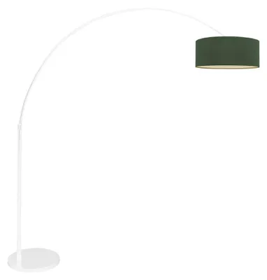 Productafbeelding van Groene booglamp Sparkled met velvet kap