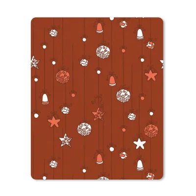 Produktbild von MuchoWow® Mauspad Mousepad Muster - Sterne - Kugeln 30x40 cm - Mousepads - Maus Mat - Pad - Mausunterlage - Mausmatten