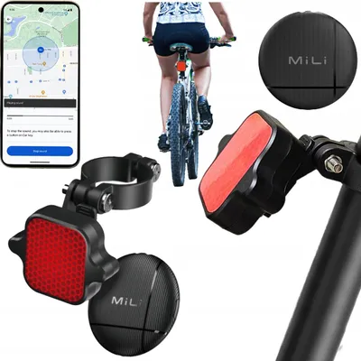 Zdjęcie produktu dla Lokalizator GPS LiTag MiLi odblask tylni do roweru Android