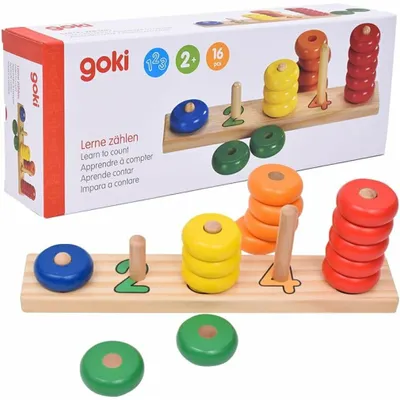 Immagine prodotto di Gioco di ordinamento Imparare a contare con gli anelli