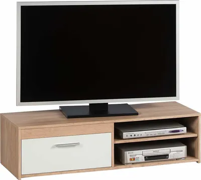 Immagine prodotto di Mobile TV Gamba 120cm con 1 anta - rovere/bianco