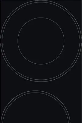 Obrázek produktu pro Hotpoint HR 632 B, Černá, Vestavěné, 58 cm, Keramický, Sklokeramický, 4 zóna/zón
