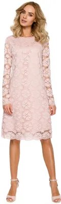 Produktbild von Made of Emotion Minikleid für Frauen Bjarne M406 rosa M