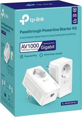 Produktbild von Tp-Link Tl-Pa7017P Kit Powerline Starter Wit