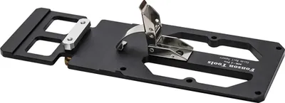 Produktbild von Führungslehre für Tauchsäge, 90° Winkel, langlebige Aluminiumlegierung, Schwarz