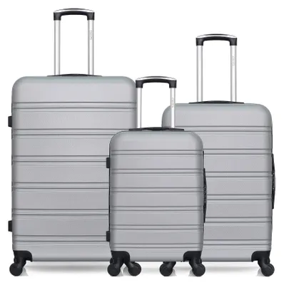 Image de Lot de 3 Valises Rigides Grand Format, Taille Moyenne et Cabine RENOSO