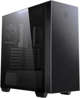 Produktbild von MSI MPG SEKIRA 100P, Midi Tower, PC, Schwarz, ATX, EATX, Mini-ATX, Mini-ITX, Aluminium, 17 cm