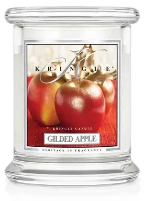 Productafbeelding van Kringle Candle, geurkaars "Gilded Apple", klein formaat, met één lont (240 gram)