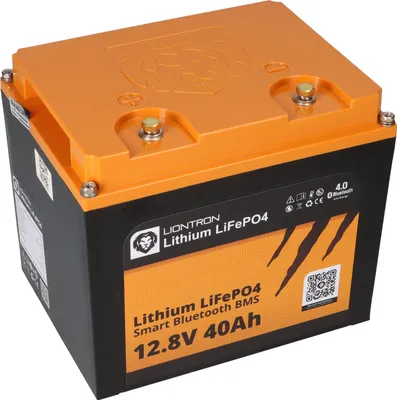 Immagine prodotto di Batteria LIONTRON LiFePO4 12,8 V 40 Ah LX Smart BMS con Bluetooth