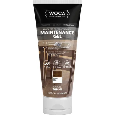 Produktbild von WOCA Pflegegel, Extra weiß 0,2 Liter