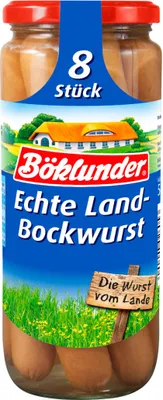 Obrázok produktu pre Böklunder Real Landbock klobása vo vlastnej koži ATG 360g pohár 540g