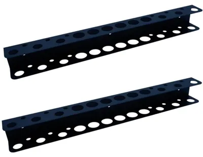 Imagen del producto de Elzusha - Juego de 2 soportes metálicos para herramientas, para montaje en pared