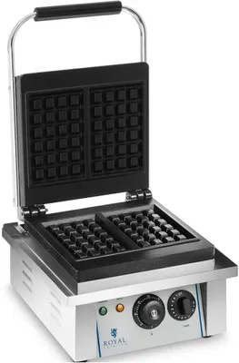 Produktbild von Royal Catering Waffeleisen - für belgische Waffeln - 2000 W - rechteckig -