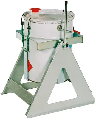 Produktbild von Kongamek Fassausgießer in grau 285x280x410mm für 20-25l Rundbehälter