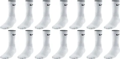 Produktbild von 14 Paar Nike Socken Lang Herren Damen - Farbe: 14 Paar weiss - Größe: 42-46