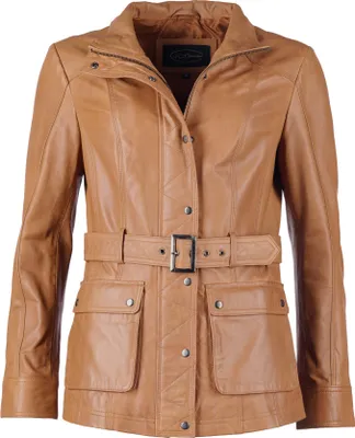 Produktbild von JCC Lederjacke R6382 Damen cognac 48