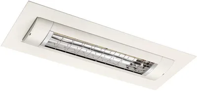 Einbau-Infrarotstrahler zur Deckenmontage 2000 Watt in weiß Etherma