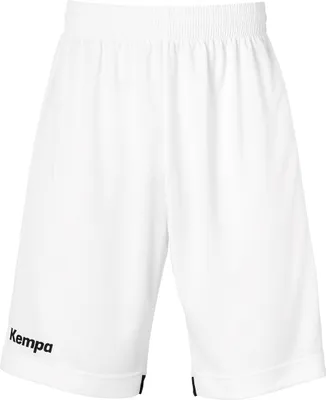 Produktbild von Kempa Shorts PLAYER LONG SHORTS Children 2003647_02 weiß/schwarz 116