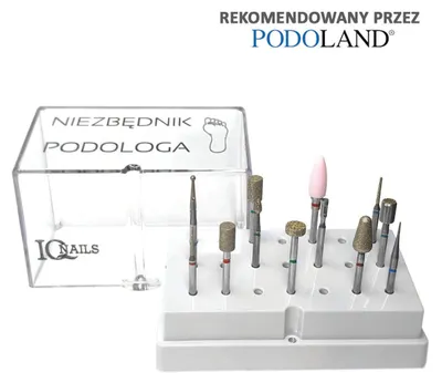 Produktbild von Podologen-Set: 13 podologische Fräser