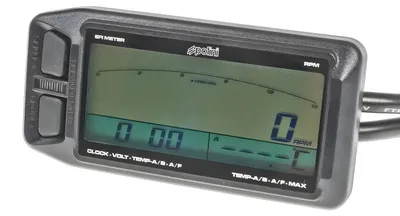 Produktbild von Drehzahlmesser Polini Temperatur-Anzeige 88 x 42 x 21 mm Sensoren M10 M14