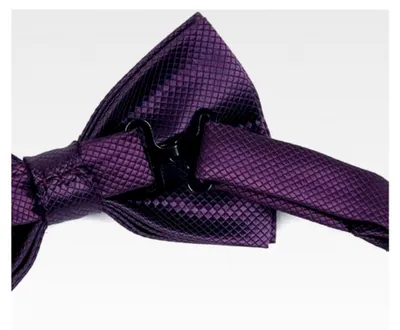 Produktbild von Herrenfliege Schwarz Verstellbare Fliege mit Rasterstruktur Elegante Fliege für Hochzeit und Business-Anzüge