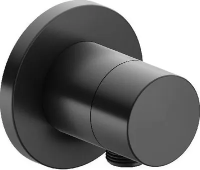 Produktbild von Keuco 3-Wege-Umstellventil IXMO DN 15, UP, mit Griff IXMO Pure Rosette rund schwarzchrom gebürstet 59548130101