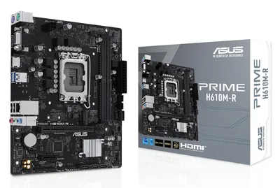 Image de ASUS PRIME H610M-R-SI Intel H610 LGA 1700 micro ATX