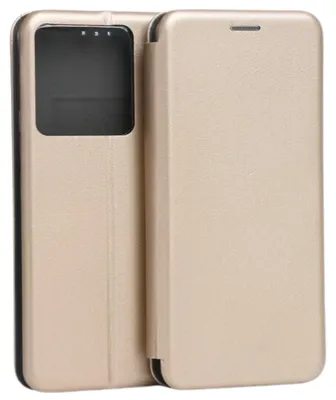 Image de Beline Book Magnetic Poco X6 Housse Gold/Gold Housse de protection