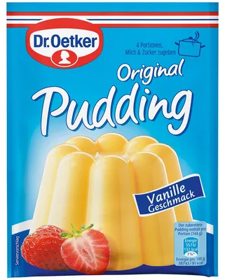 Obrázek produktu pro Dr. Oetker Originální pudink s vanilkovou příchutí 3er 111g