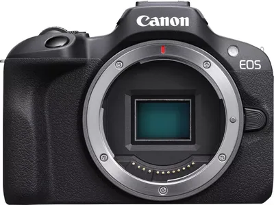 Produktbild von Canon EOS R100 + RF-S 18-45mm F4.5-6.3 IS STM + RF-S 55-200mm F5-7.1 IS STM Kit - 24,1 MP - 6000 x 4000 Pixel - CMOS - 4K Ultra HD - 309 g - Schwarz