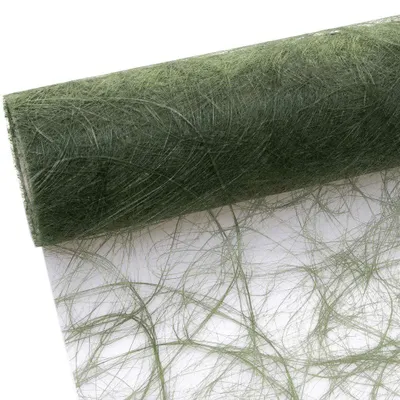 Tafelband oliv-moosgrün, 20 cm x 25 m, 1 Rolle
