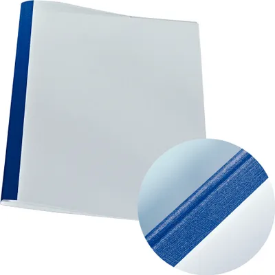 Obrázek produktu pro Leitz 177118, A4, Karton, Modrá, Průhledná, 80 g/m², 4 mm, 215 mm