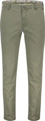 Produktbild von Meyer Baumwollhose Diego grün einfarbig Baumwolle