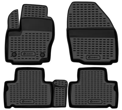 Productafbeelding van ELEMENT 3D-rubberen automatten geschikt voor Ford S-MAX, vanaf 2006 | 4 stuks