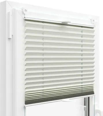 Obrázok produktu pre THERMO BLACK OUT PLISSEE FALTROLLO WEISS BEIGE GRAU TAUPE SILBER 100% VERDUNKELND JALOUSIE (béžová metalíza, 70x120 cm)