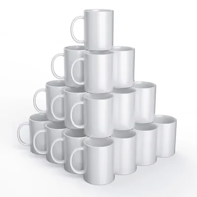 Zdjęcie produktu dla Cricut Blank, Pojedyńczy, 425 l, Biały, Ceramika, Uniwersalne, 36 szt.