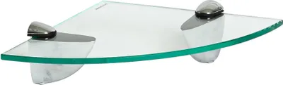 Produktbild von Harbour Housewares Eckregal aus Glas, schwebend – 20 cm