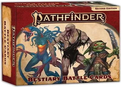 Produktbild von Pathfinder Bestiary Battle Cards (P2)