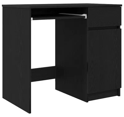 Obrázek produktu pro vidaXL Psací stůl vzhled černého dubu 86x49x76 cm materiál na bázi dřeva