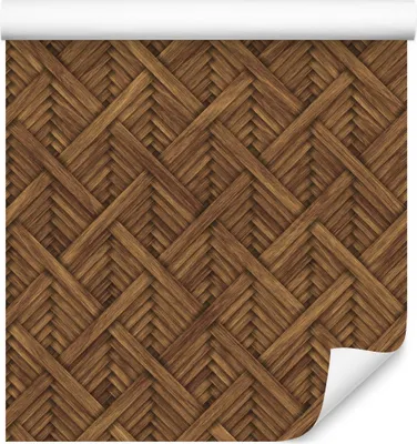 Zdjęcie produktu dla Tapeta Ozdoba Ścienna W Rolce Geometryczny Wzór DREWNO Abstrakcja do salonu 3D