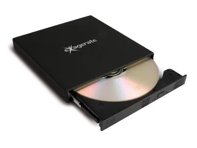 Image de Hamlet Slim External DVD Burner USB 2.0 Dual Layer DL DVD±R/RW CD-R/RW